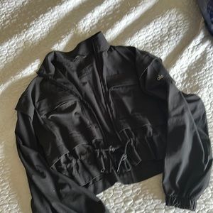 Alo yoga jacket black sz XS